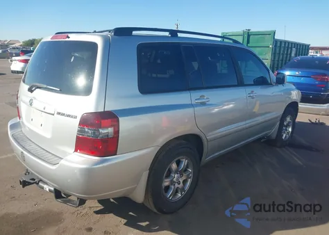 2004 Toyota Highlander V6 из США, поврежденный, VIN JTEGP21A640039416